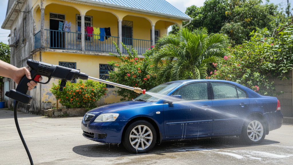 Hidrolavadora Inalámbrica 48V + 24V (2 Baterías) – 435 PSI | Potente, Portátil y Multifuncional