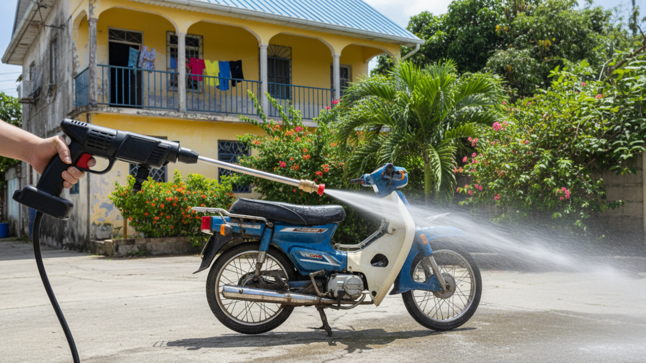 Hidrolavadora Inalámbrica 48V + 24V (2 Baterías) – 435 PSI | Potente, Portátil y Multifuncional