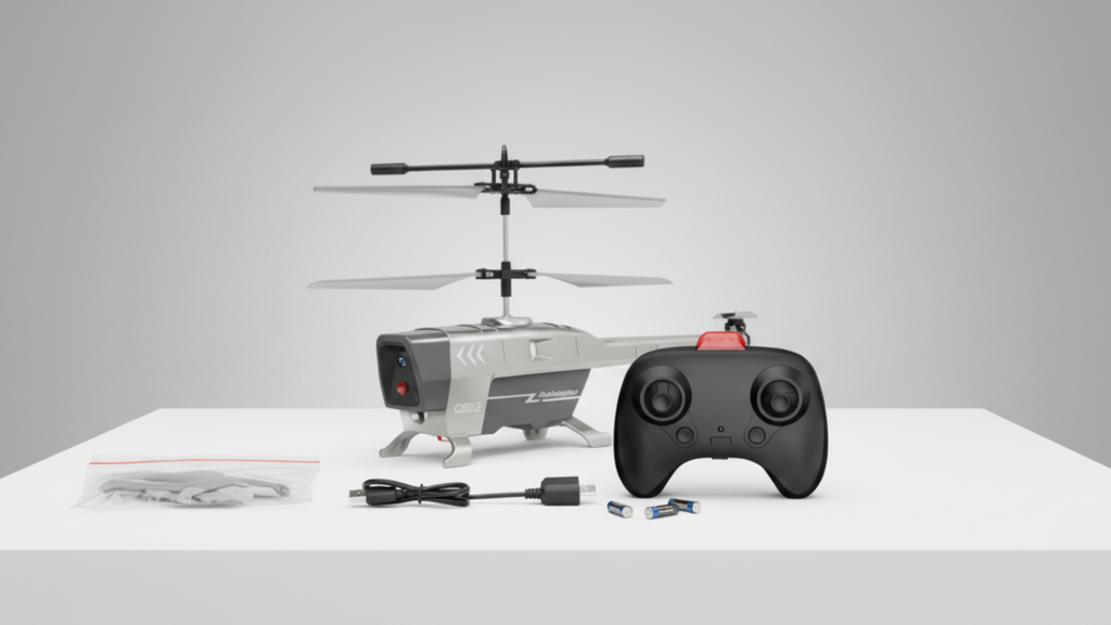 Helicóptero RC Antichoque C200 – Estable, Duradero y Súper Divertido