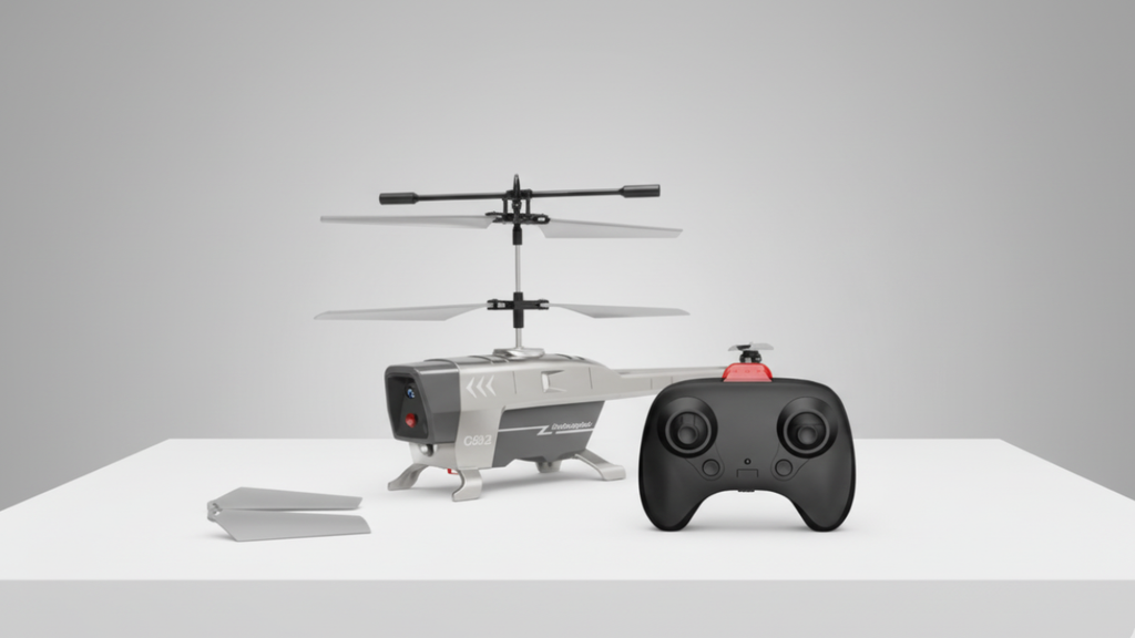 Helicóptero RC Antichoque C200 – Estable, Duradero y Súper Divertido