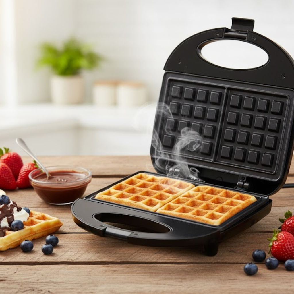 Waflera Sokany SK-114 – Haz Waffles Rápido y Fácil en Casa
