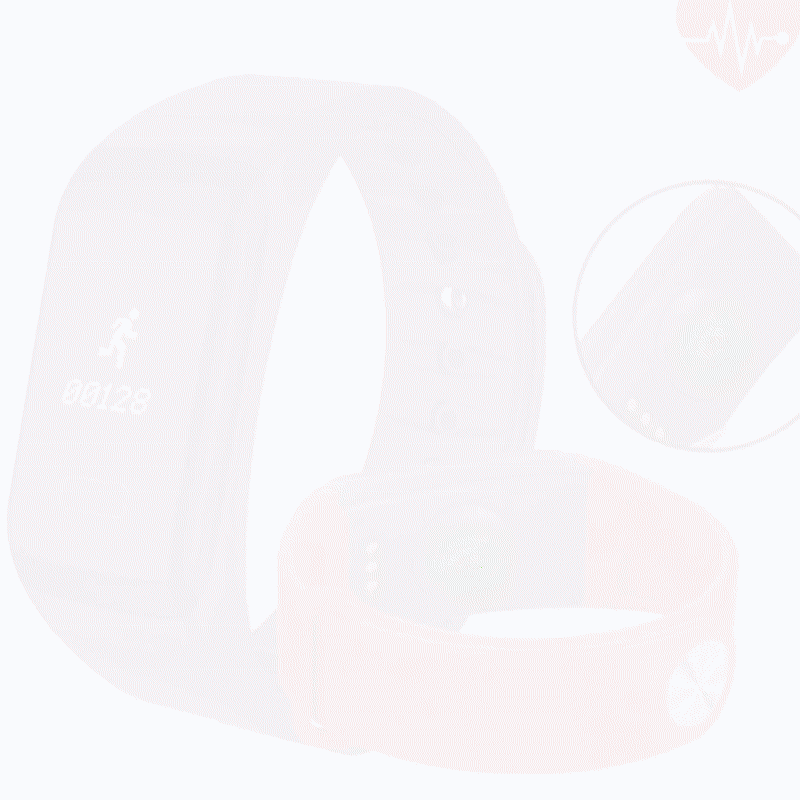 🔥 Pulsera Inteligente KIKX Band 100+ | Mide Pasos, Ritmo Cardíaco y Más