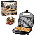 Waflera Sokany SK-114 – Haz Waffles Rápido y Fácil en Casa